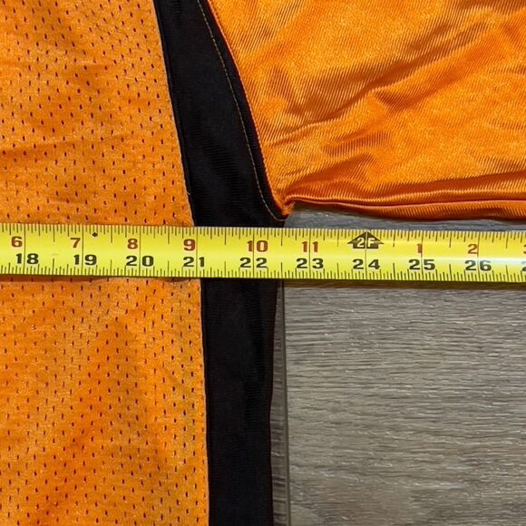 Vintage Y2K Russel Vince Young #10 Texas Longhorns Large Orange Football Jersey - Picture 7 of 8